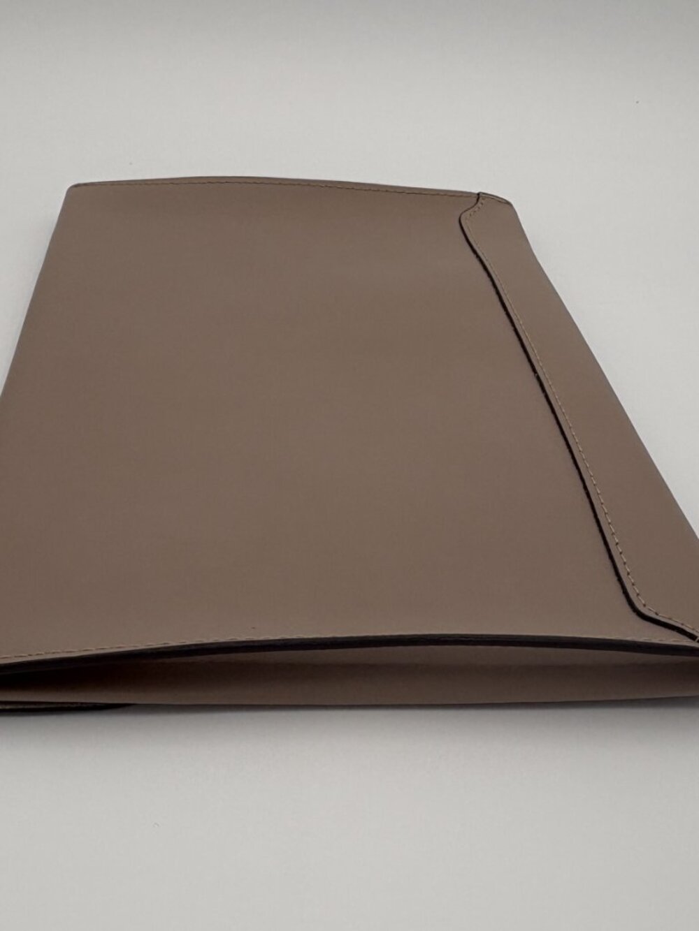 Boldrini Selleria Envelope Clutch, (Beige) Florentine Vacchetta Leather - Picture 6 of 8